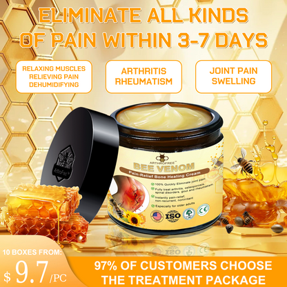 ArthroFree™ Bee-Venom Pain-Relief Bone Healing Cream(Specially for older adults & AAOS recommends)