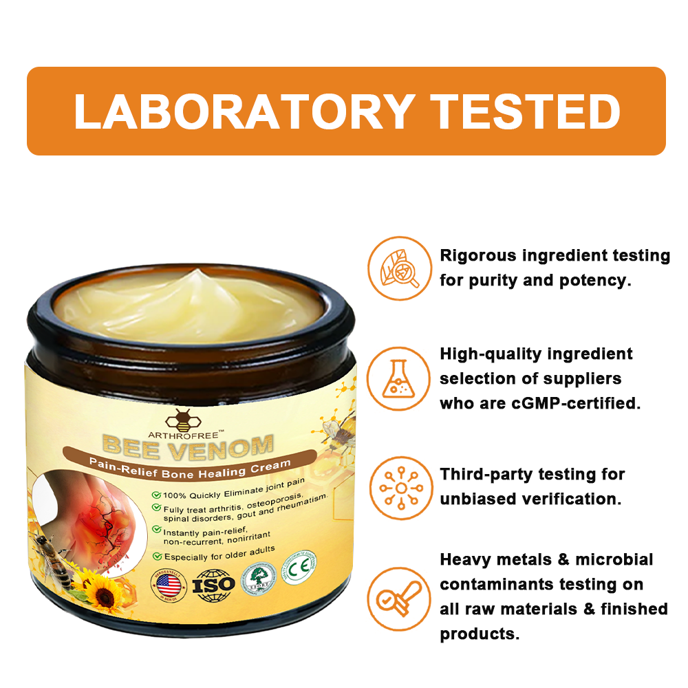 ArthroFree™ Bee-Venom Pain-Relief Bone Healing Cream(Specially for older adults & AAOS recommends)